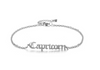 New product retro twelve constellation anklet real gold plating clavicle chain stainless steel anklet female