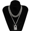 Ice lock Necklace For Men