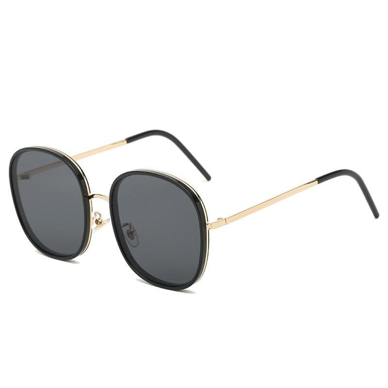 JASPEER Punk Round Sunglasses