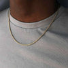 Figaro Cuban Chain Necklace For Men