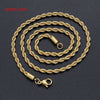 Figaro Cuban Chain Necklace For Men